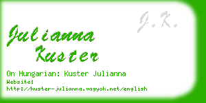 julianna kuster business card
